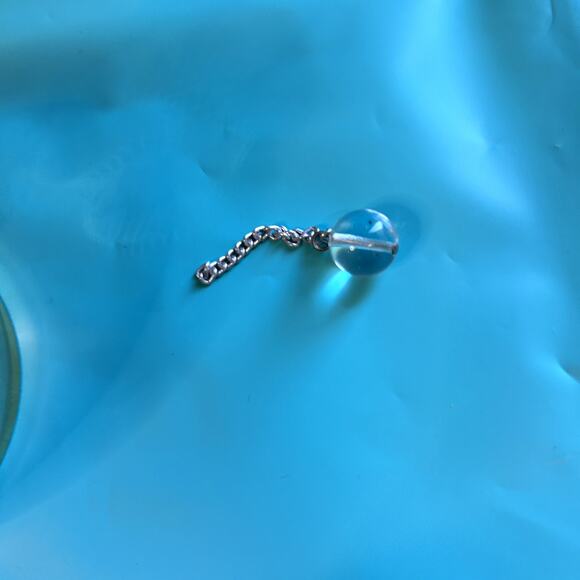 Crystal Bell made in Romania Gold designs on clear glass with etching flowers - Picture 7 of 9